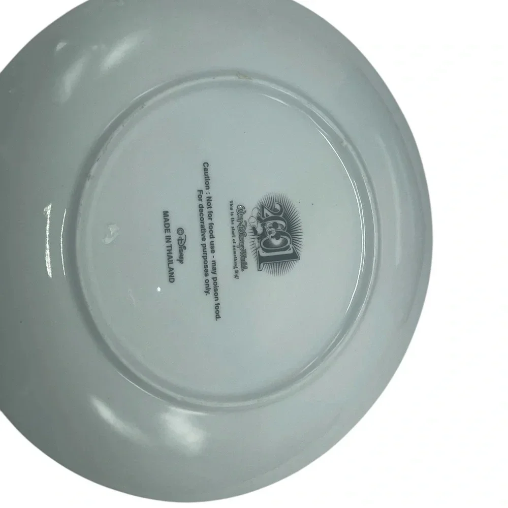 Walt Disney World 2001 Collector Plate This Is the Start of Something Big!